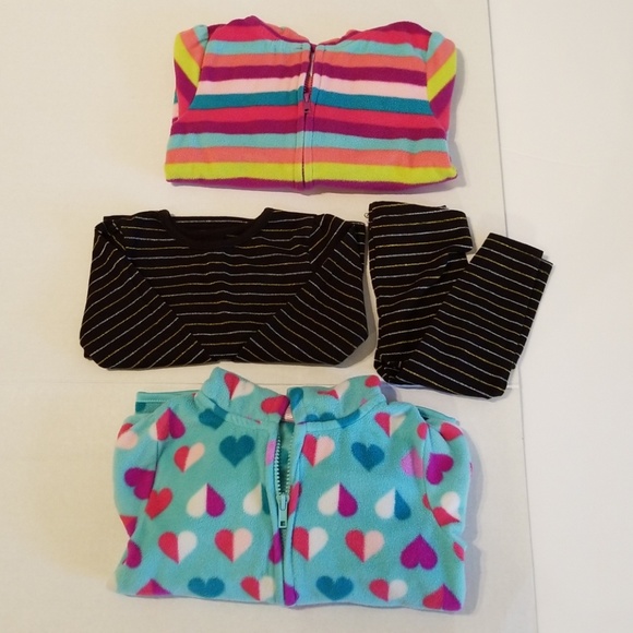 Garanimals Toddler Multicolor Long Sleeve Hoodies - Picture 1 of 8